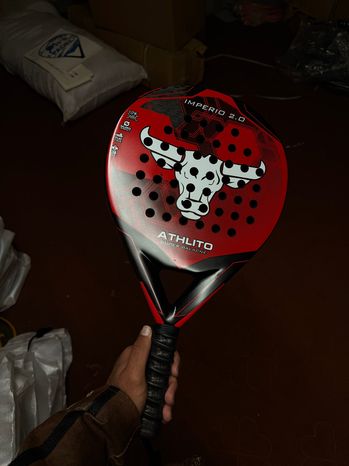 Pair of 12K Carbon Rackets - Imperio 2.0 & Galaxy