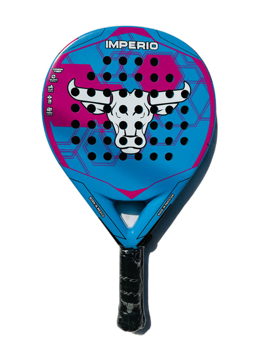 Athlito Imperio Carbon Glass Padel Racket – Spanish Tear Drop Mold for Power & Balance