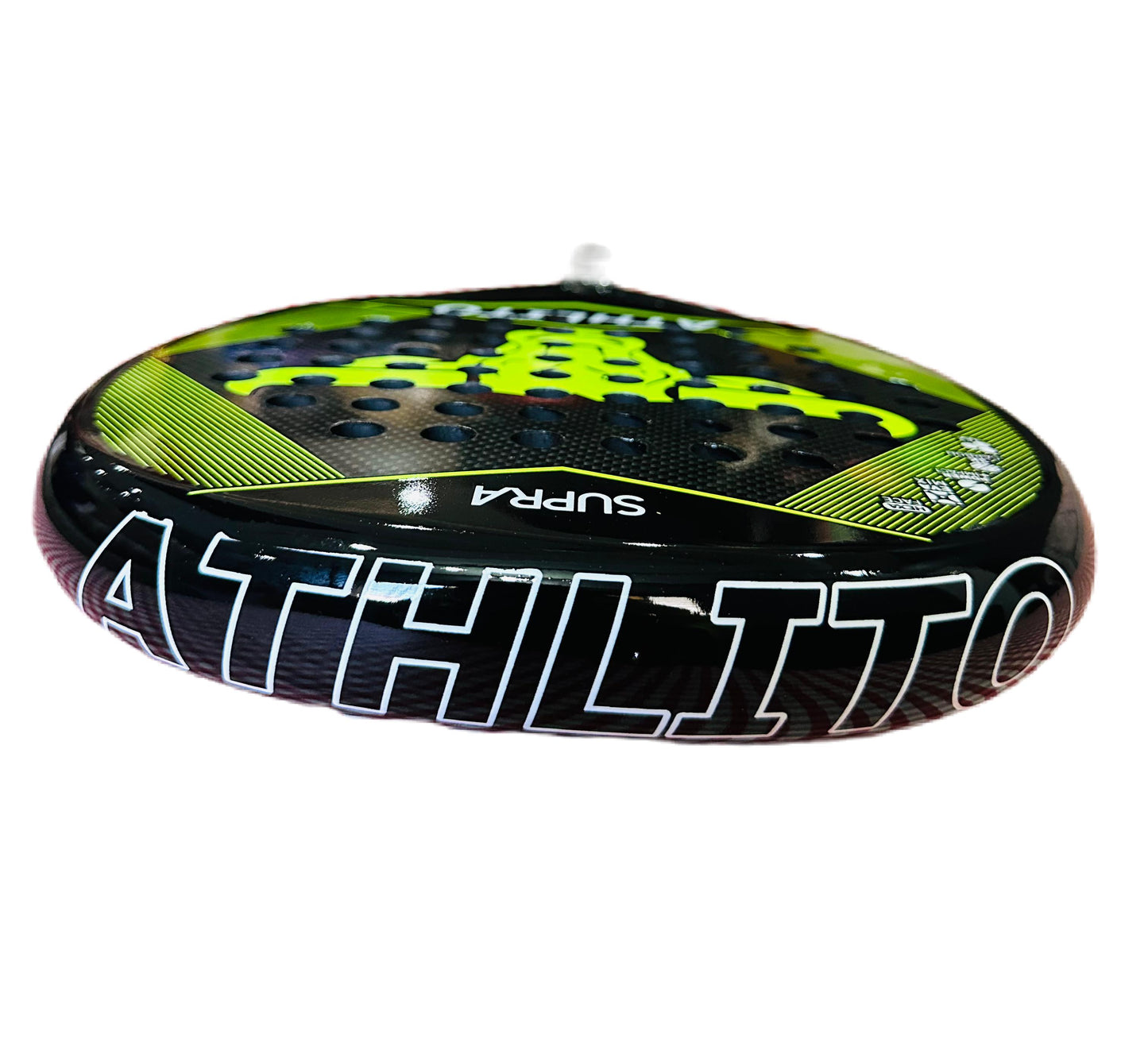 Athlito Supra 3K Carbon Padel Racket – Spanish Double Window Mold for Perfect Smash