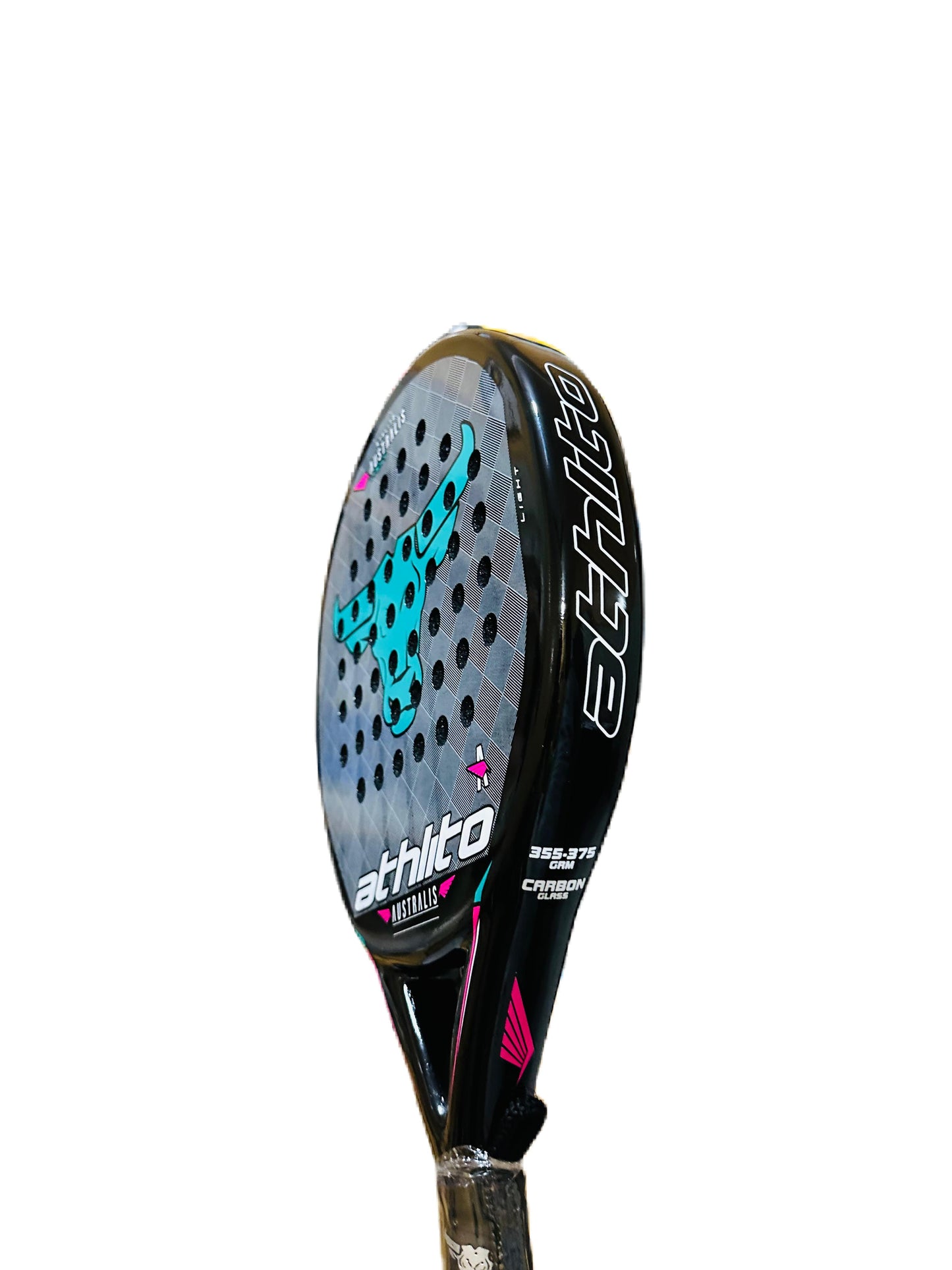Athlito Australis Light Carbon Glass Padel Racket – Round Mold for Balanced Precision
