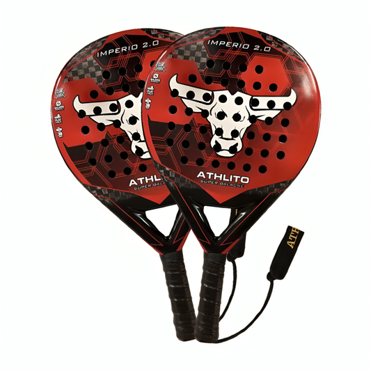 Pair of Athlito Imperio 12K Carbon Padel Racket 2026
