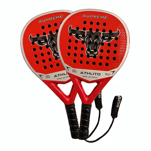 Pair of Athlito Supreme 18K Carbon Padel Racket 2026