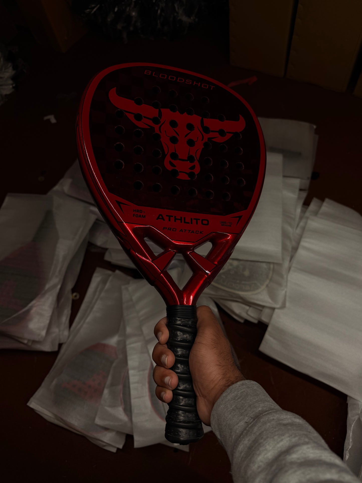 Limited Edition - Athlito Bloodshot 18K Carbon Padel Racket 2026
