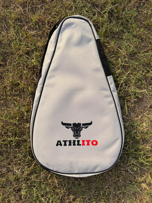 Athlito White Fortress Racket Bag