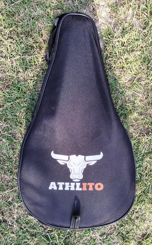 Athlito Black Racket Cover