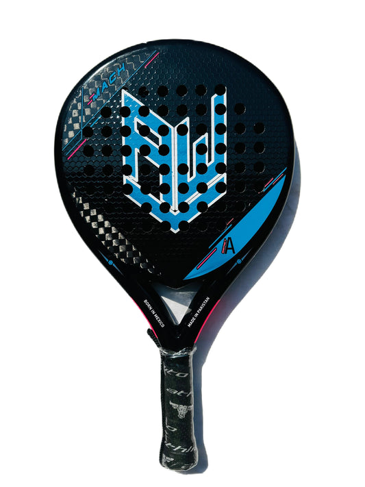 Athlito Mach 12K Carbon Padel Racket – Italian Diamond Mold for Ultimate Performance