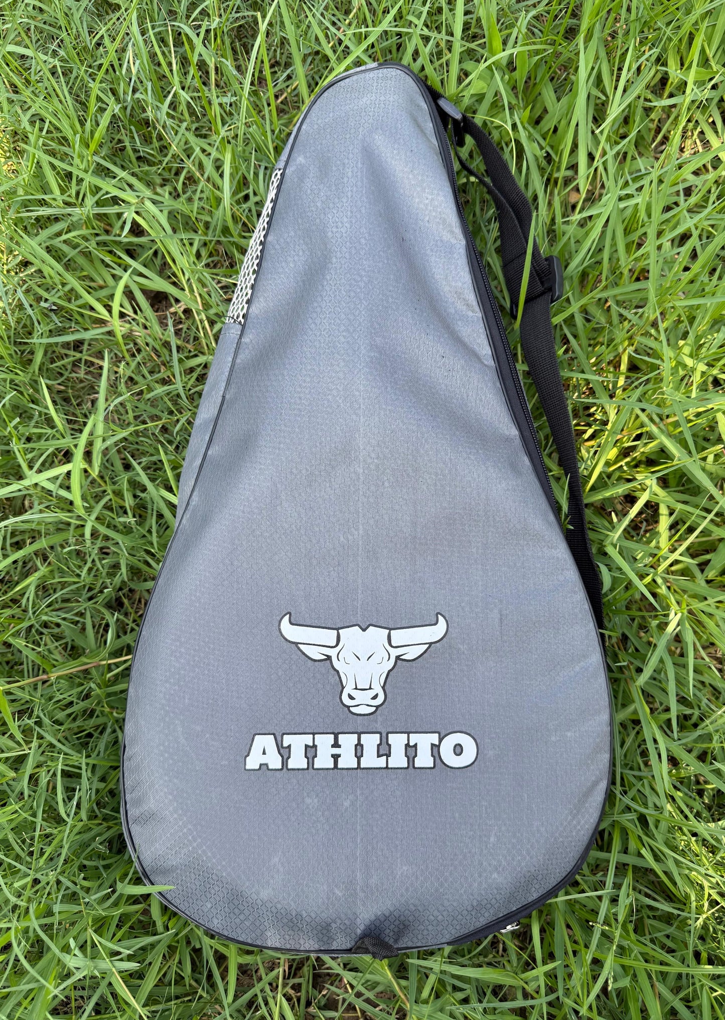 Athlito Grey Fortress Racket Bag