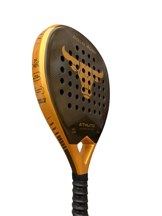 Athlito Gold Rush 3K Carbon Padel Racket 2026