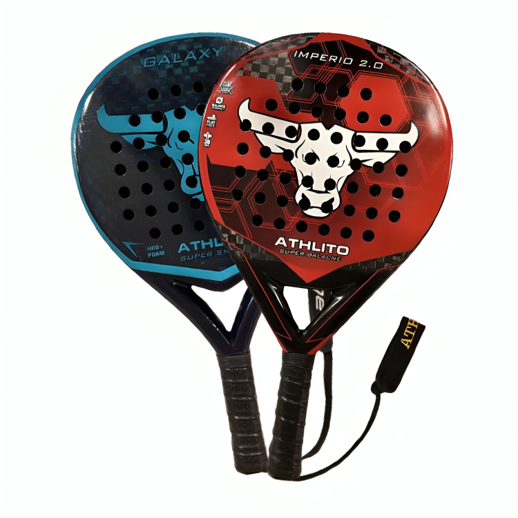 Pair of 12K Carbon Rackets - Imperio 2.0 & Galaxy