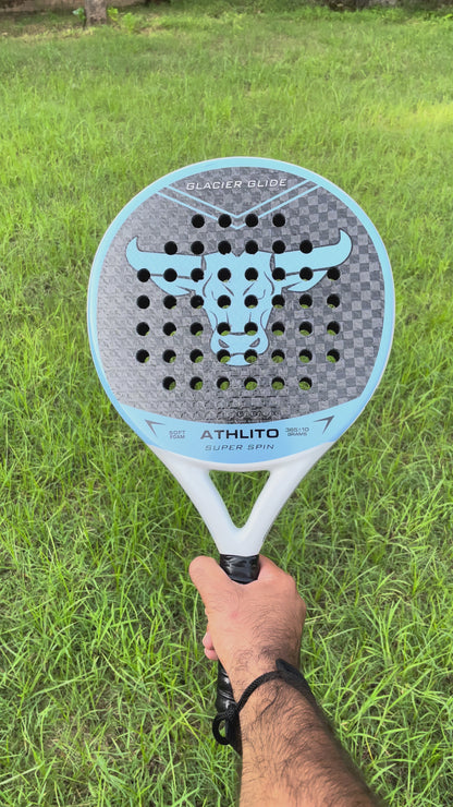Athlito Glacier Glide 12k Carbon Padel Racket 2026